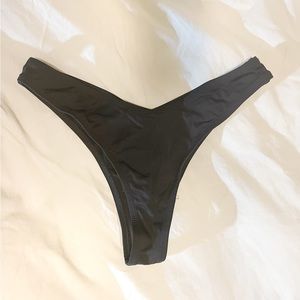 NWOT 437 Swim Bottoms Charcoal Grey